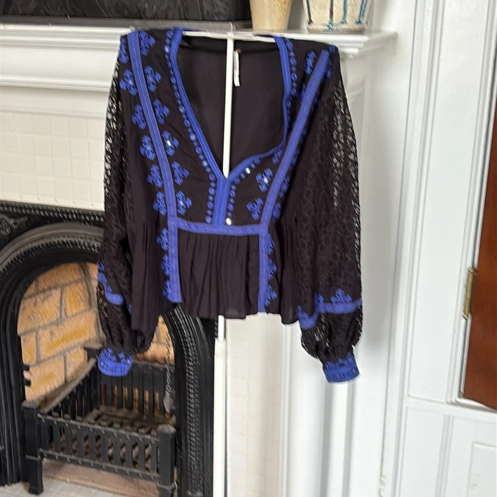 Free people‎ Boogie All Night top. Worn twice. 108 retail